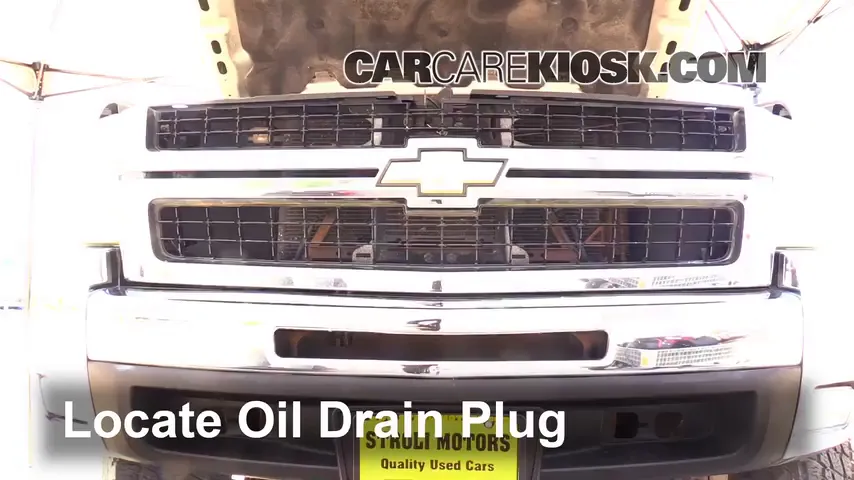 2008 Chevrolet Silverado 2500 HD LT 6.0L V8 Crew Cab Pickup (4 Door) Oil Change Oil and Oil Filter